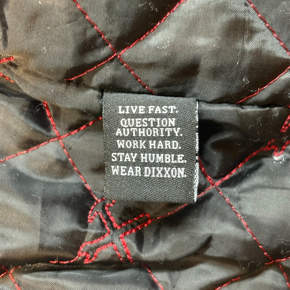 Dixxon Flannel The Payback Plaid Jacket Mens S Quilted Zip Snap Moto Grunge NWT - Picture 14 of 14
